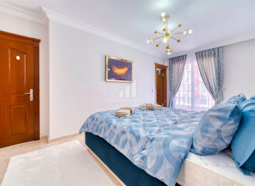 Видовая квартира 2+1, 120м², в комфортабельной резиденции на первой линии в Махмутларе, Алания ID-11415 фото-15