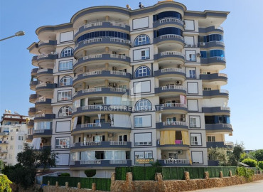 Furnished two bedroom apartment 130 m2, with a separate kitchen, a glazed balcony, 500 meters from the sea, Tosmur, Alanya ID-11422 фото-1