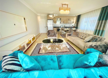 Stylish furnished penthouse in Oba: three bedroom apartment, 180m², 200m from the sea. ID-11424 фото-4