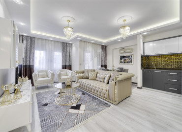 Designer one bedroom apartment, 60m², 200m from the sea, in Mahmutlar, Alanya ID-11427 фото-1