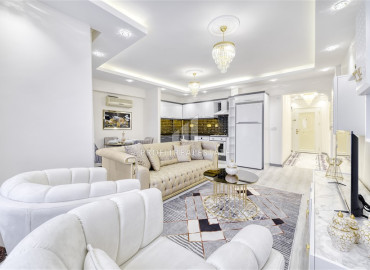 Designer one bedroom apartment, 60m², 200m from the sea, in Mahmutlar, Alanya ID-11427 фото-3