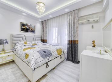 Дизайнерская квартира с одной спальней, 60м², в 200м от моря, в районе Махмутлар, Алания ID-11427 фото-10