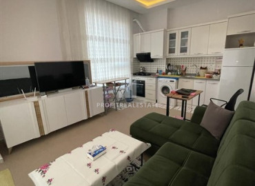 Квартира с одной спальней, 58м², в новой резиденции с бассейном, в 250м от моря в Махмутларе, Алания ID-11428 фото-5