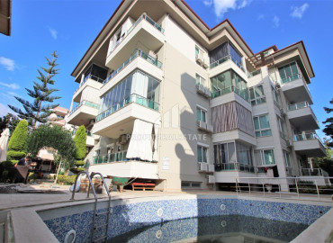 Cozy one-bedroom apartment 50 m2, furnished, 300 meters from the sea, in Oba, Alanya ID-11430 фото-1
