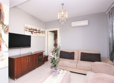 Cozy one-bedroom apartment 50 m2, furnished, 300 meters from the sea, in Oba, Alanya ID-11430 фото-2