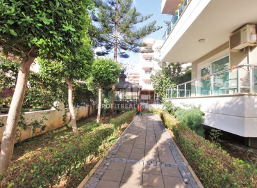 Cozy one-bedroom apartment 50 m2, furnished, 300 meters from the sea, in Oba, Alanya ID-11430 фото-14