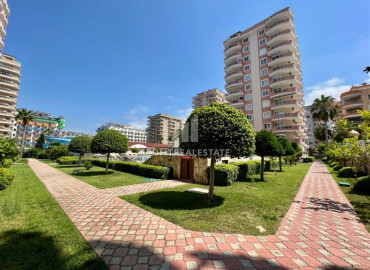 Bright furnished apartment 2 + 1, 110 m2, on the first coastline in Mahmutlar, Alanya ID-11438 фото-6