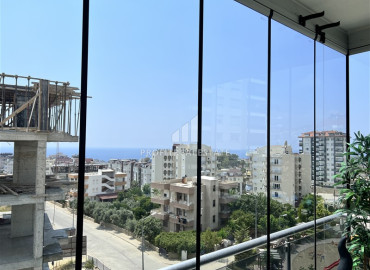 Элегантная трехкомнатная квартира, 110м², с видом на море в районе Авсаллар, Алания, в 900м от моря ID-11448 фото-11