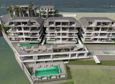 Элитная недвижимость на этапе строительства, в 350 метрах от моря, Аланья, центр, 51-114 м2 ID-11453 фото-12