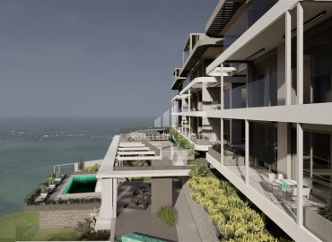 Элитная недвижимость на этапе строительства, в 350 метрах от моря, Аланья, центр, 51-114 м2 ID-11453 фото-13