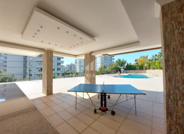 Меблированная трехкомнатная квартира, 90м², с видом на горы и море в 800м от моря в районе Алании Тосмур ID-11460 фото-20