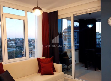 Furnished two bedroom apartment, 90m², with mountain and sea views, 800m from the sea in Alanya Tosmur ID-11460 фото-3