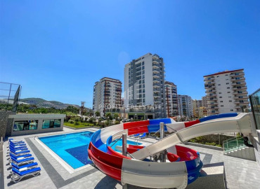Stylish bright one-bedroom apartment 50 m2, ready to move in, with mountain views, in Mahmutlar, Alanya ID-11472 фото-20