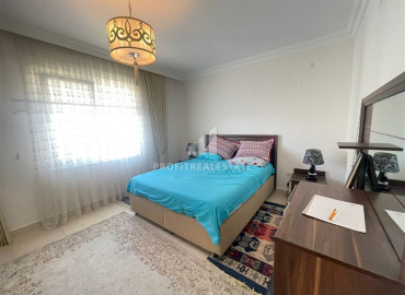 Bright furnished apartment 75 m2, with one bedroom and sea views in a residence with facilities in Oba, Alanya ID-11471 фото-6