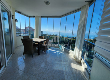 Элегантная меблированная квартира 2+1, 130 м2, с панорамным видом на море, на первой береговой линии в Махмутларе, Аланья ID-11474 фото-11