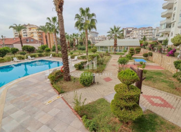 Duplex furnished apartment 138 m2, with two bedrooms and sea views in Cikcilli, Alanya ID-11481 фото-9