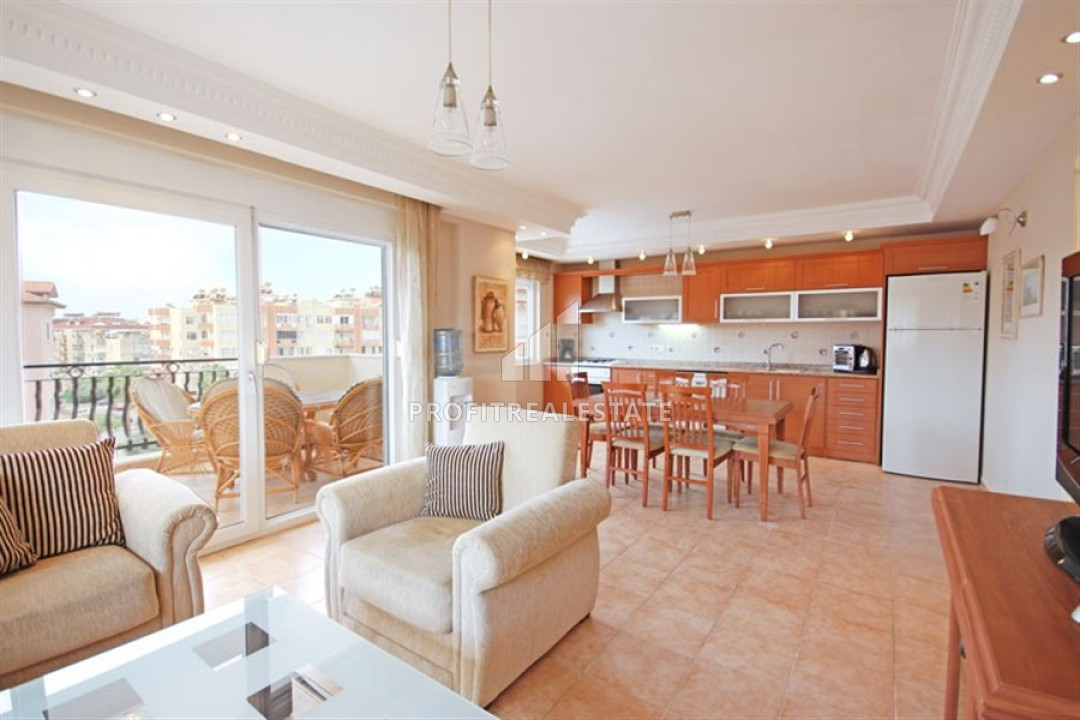 Ready to move in, duplex 4+1, 240m², in a cozy residence 600m from the sea in Oba, Alanya ID-11485 фото-2