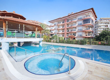 Elegant furnished penthouse 200 m2, with five bedrooms, in a residence with facilities, Oba, Alanya ID-11490 фото-2