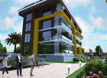 New investment project 400 meters from the sea, in a residence with facilities, Kestel, Alanya, 43-130 m2 ID-11501 фото-2