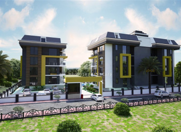 New investment project 400 meters from the sea, in a residence with facilities, Kestel, Alanya, 43-130 m2 ID-11501 фото-3