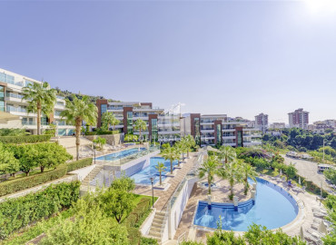 Stylish two bedroom apartment in a residence with six swimming pools, Cikcilli, Alanya, 130 m2 ID-11516 фото-1