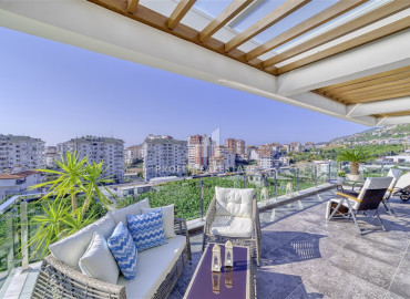 Stylish two bedroom apartment in a residence with six swimming pools, Cikcilli, Alanya, 130 m2 ID-11516 фото-15