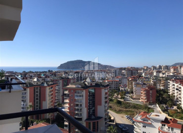Furnished two bedroom apartment 120 m2, with sea view, in a residence with facilities in Cikcilli, Alanya ID-11552 фото-10