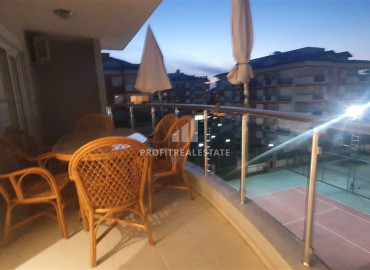 Elegant furnished 2+1 view penthouse, 110m², in a cozy residence 600m from the sea in Oba, Alanya ID-11557 фото-4