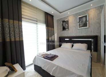 Элегантные апартаменты 1+1, 60м², в новой резиденции с бассейном в 450м от пляжа Клеопатры, Алания ID-11563 фото-13