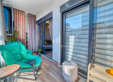 Дизайнерская квартира с одной спальней, 60м², в комплексе с бассейном в Махмутларе, в 200м от моря ID-11564 фото-17