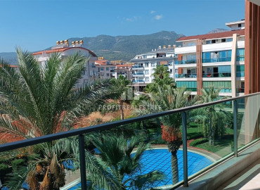 Cozy one-bedroom apartment, 60m², in a residence with extensive facilities in Oba, Alanya ID-11578 фото-12