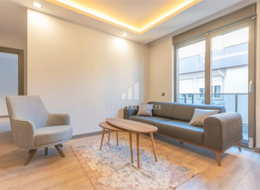 Новая квартира с одной спальней, укомплектованная мебелью и техникой, Гюзельоба, Анталья, 55 м2 ID-11586 фото-1