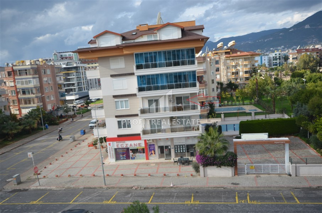 Cozy one-bedroom apartment, 62m², in a residence with a swimming pool, 250m from the sea in Alanya, Tosmur ID-11620 фото-1
