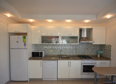 Cozy one-bedroom apartment, 62m², in a residence with a swimming pool, 250m from the sea in Alanya, Tosmur ID-11620 фото-5