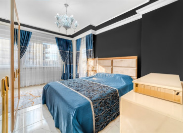 Furnished two bedroom apartment, 110m², in a cozy residence 350m from the sea, in the Tosmur area of Alanya ID-11632 фото-15