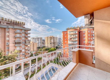 Furnished two bedroom apartment, 110m², in a cozy residence 350m from the sea, in the Tosmur area of Alanya ID-11632 фото-18