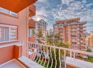 Furnished two bedroom apartment, 110m², in a cozy residence 350m from the sea, in the Tosmur area of Alanya ID-11632 фото-19
