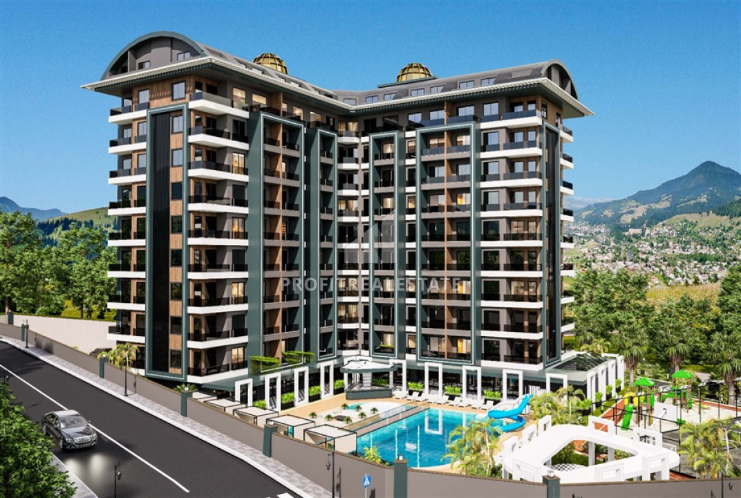 Привлекательный инвестиционный проект по выгодной цене, в рассрочку, в районе Демирташ, Аланья, 45-122 м2 ID-11686 фото-1