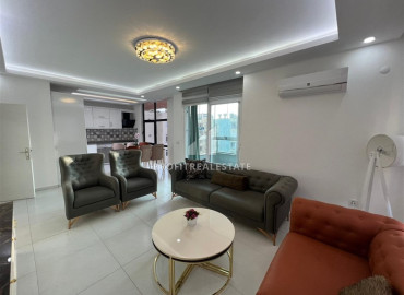 Стильная трехкомнатная квартира с мебелью, 120 м2, с застекленным балконом, в 400 метрах от моря в Махмутларе, Аланья ID-11692 фото-9
