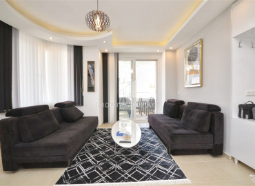 Меблированная квартира с двумя спальнями, 110м², в 350м от Средиземного моря в Махмутларе, Алания ID-11695 фото-3