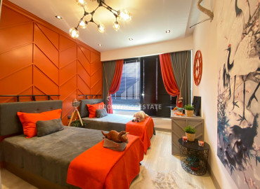 Апартаменты с двумя спальнями, 115м², с отличным ремонтом в центре района Мезитли, Мерсин ID-11698 фото-11