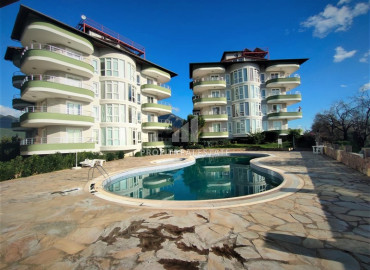 Stylish furnished apartment 2+1, 110 m2, with sea view, in Tosmur, Alanya ID-11713 фото-2