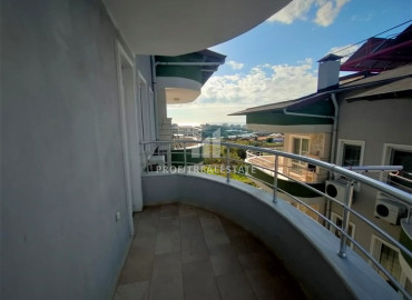 Стильная меблированная квартира 2+1, 110 м2, с видом на море, в Тосмуре, Аланья ID-11713 фото-18