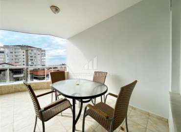 Светлая меблированная квартира 2+1, с застекленным балконом, в 500 метрах от моря, Тосмур, Аланья ID-11722 фото-8