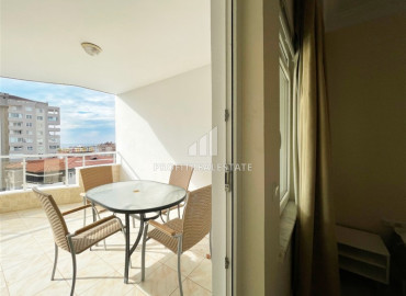 Светлая меблированная квартира 2+1, с застекленным балконом, в 500 метрах от моря, Тосмур, Аланья ID-11722 фото-13