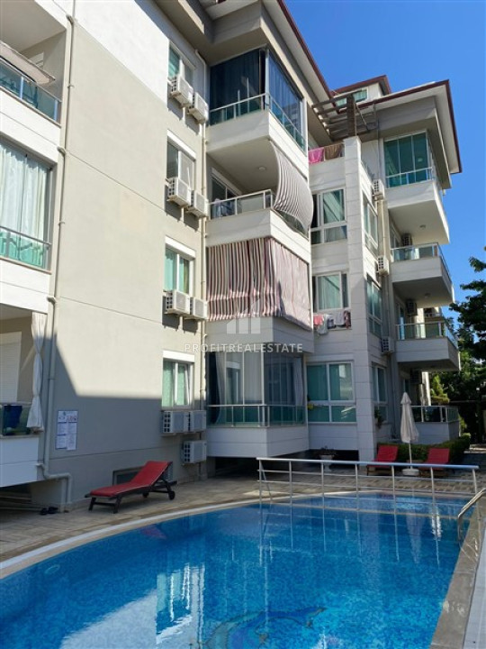 Cozy furnished apartment 1 + 1, 55m², in a residence with facilities 300m from the sea in Oba, Alanya ID-11730 фото-1