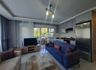 Уютная меблированная квартира 2+1, 80 м2, готовая к проживанию, с застекленным балконом в Оба, Аланья ID-11751 фото-8