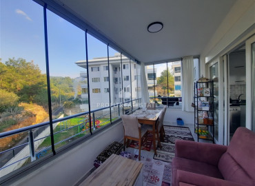 Уютная меблированная квартира 2+1, 80 м2, готовая к проживанию, с застекленным балконом в Оба, Аланья ID-11751 фото-15