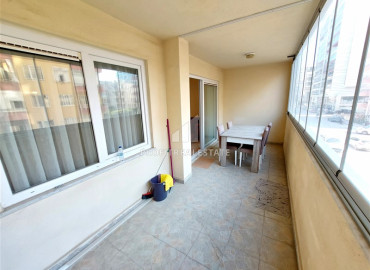 Уютная двухкомнатная квартира 70м2, с застекленным балконом, в комплексе с инфраструктурой в Махмутларе, Аланья ID-11768 фото-6