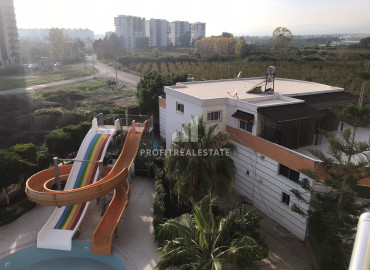 Меблированная видовая двухкомнатная квартира, 60м², в комплексе с бассейном в Каргыпынары, Мерсин ID-11770 фото-10